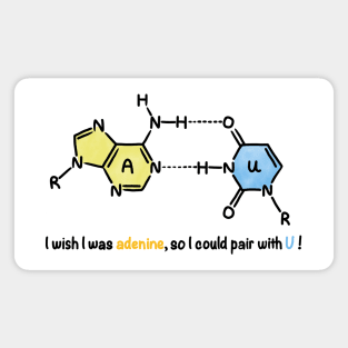 I wish I was adenine so I could pair with U Magnet